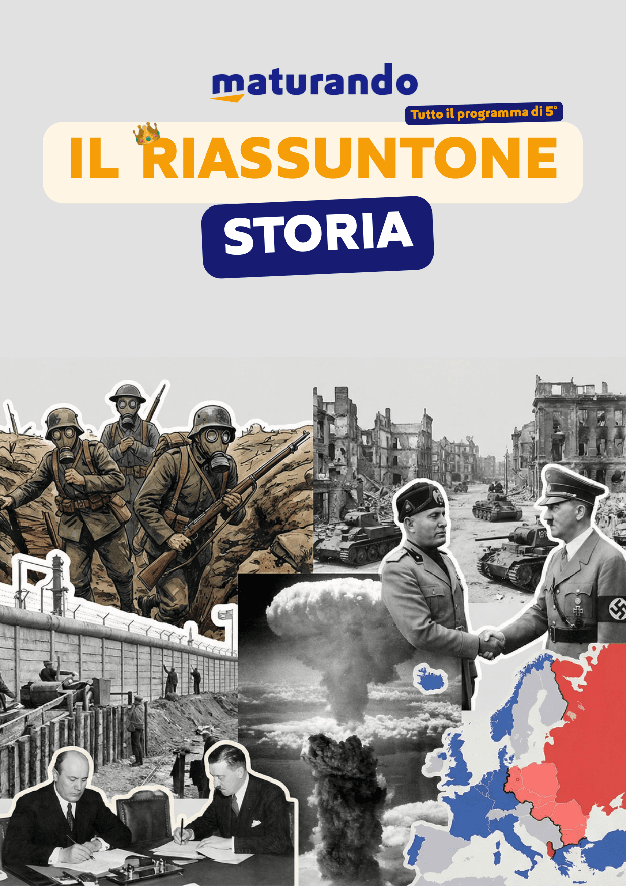Nuova copertina del Riassuntone di Storia