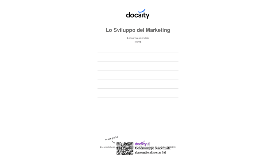Copertina Evoluzione e Tendenze del Marketing