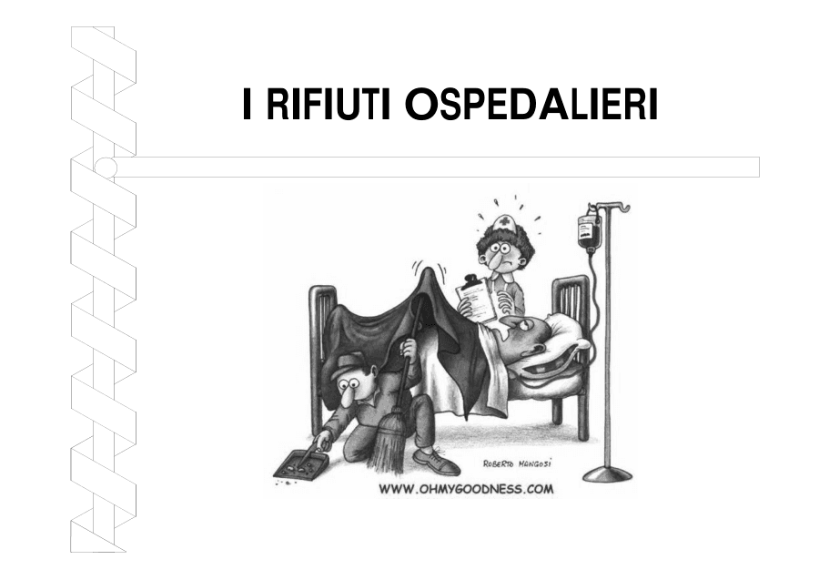 Copertina Gestione dei rifiuti ospedalieri