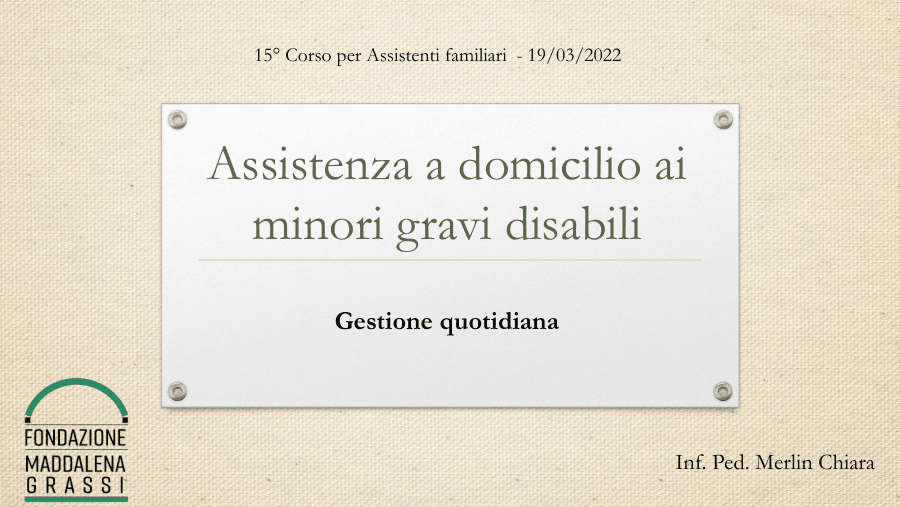 Assistenza a minori disabili: caratteristiche e malattie rare
