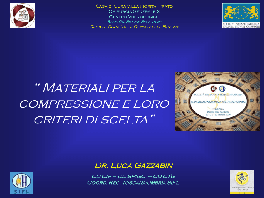 Materiali per la compressione e criteri di scelta