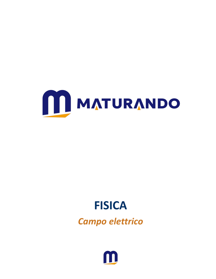 Copertina Campo elettrico