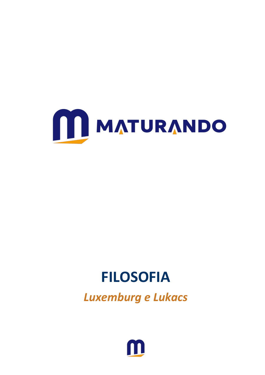 Copertina Luxemburg e Lukacs: Marxismo e Democrazia