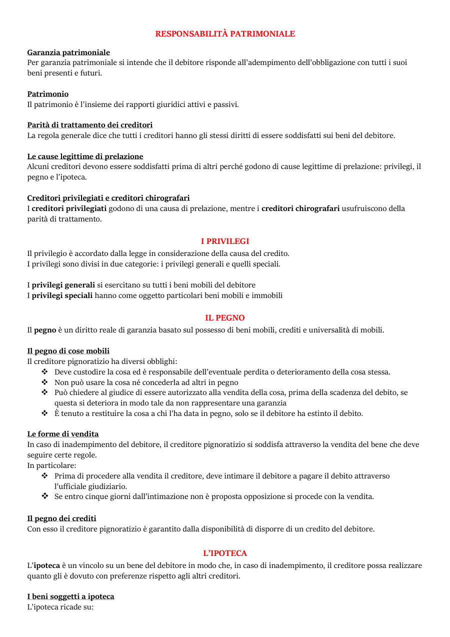 Copertina Diritti reali di garanzia