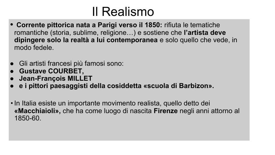 Il Realismo