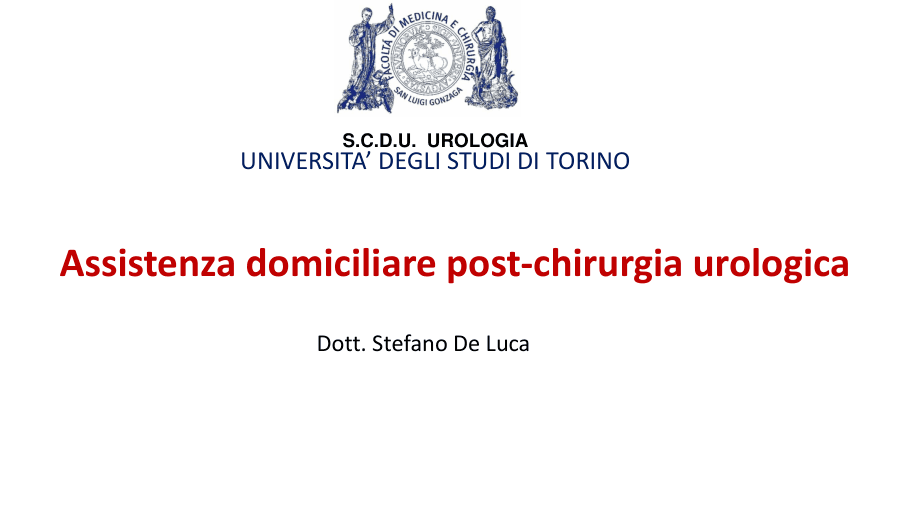Assistenza domiciliare post-chirurgia urologica