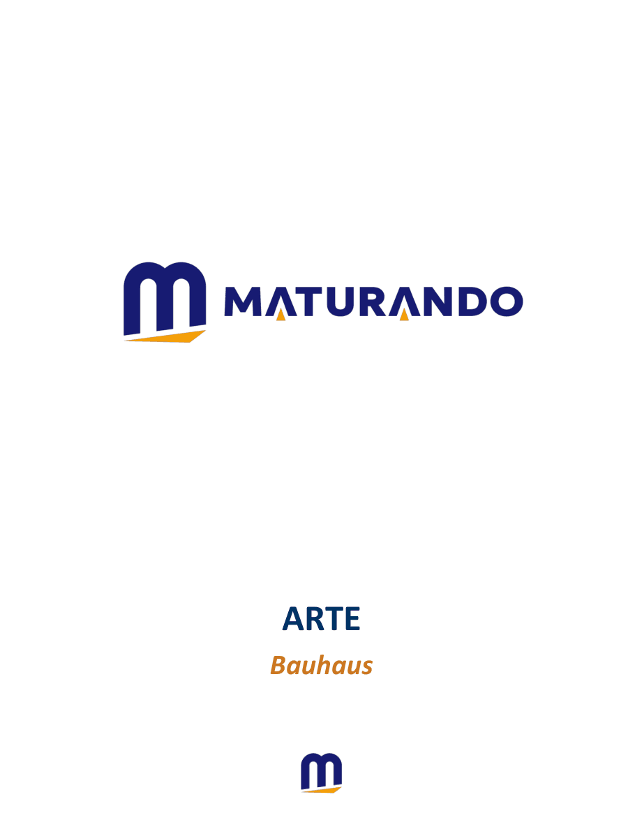 Copertina Il movimento Bauhaus