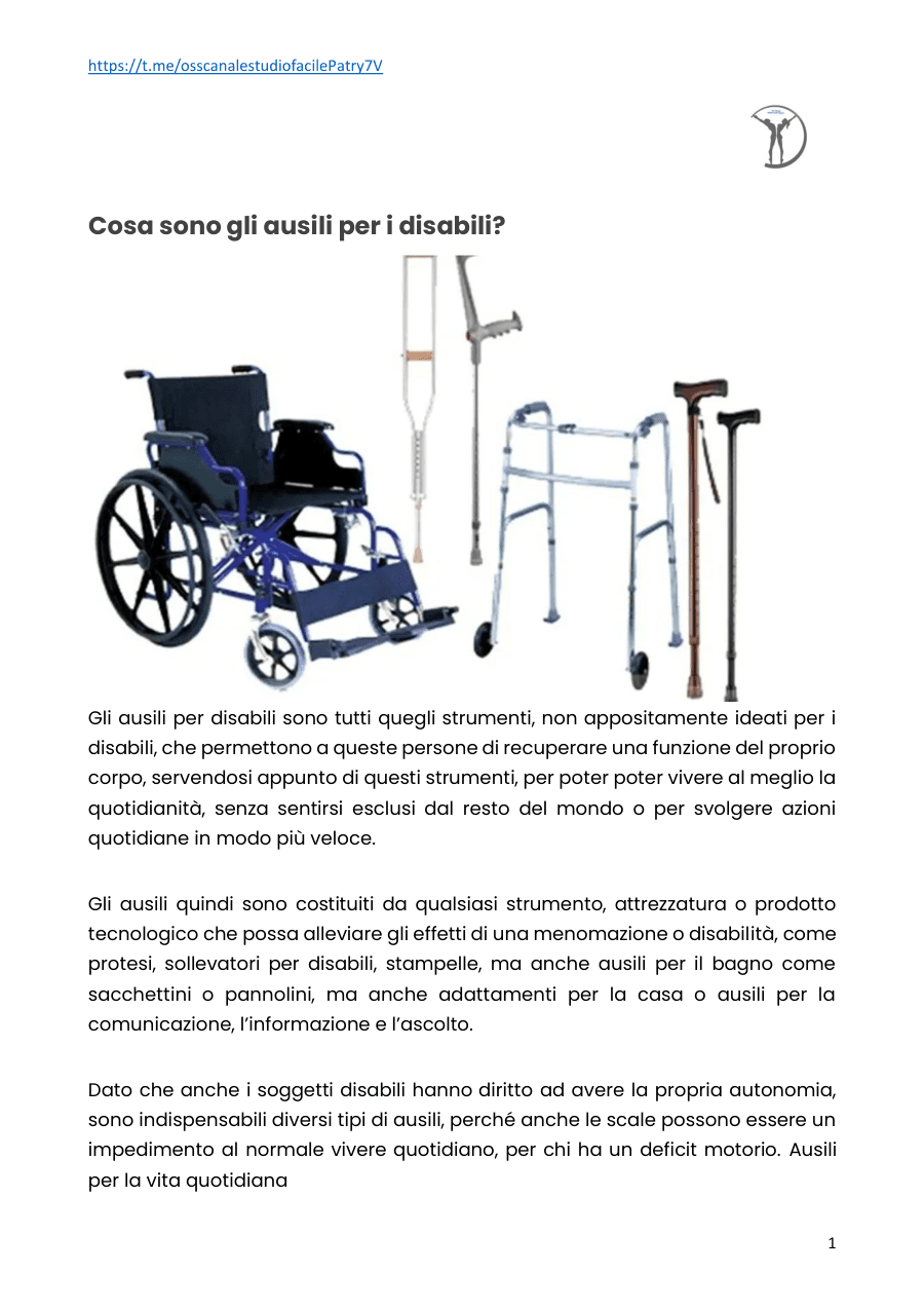 Ausili per Disabili: Strumenti per l'Autonomia