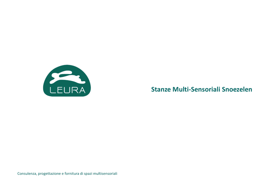 Progettazione di Stanze Multisensoriali per il Benessere