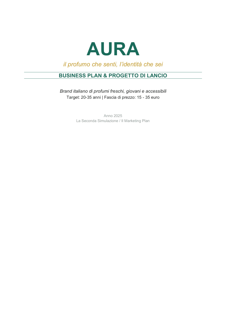 Business Plan AURA