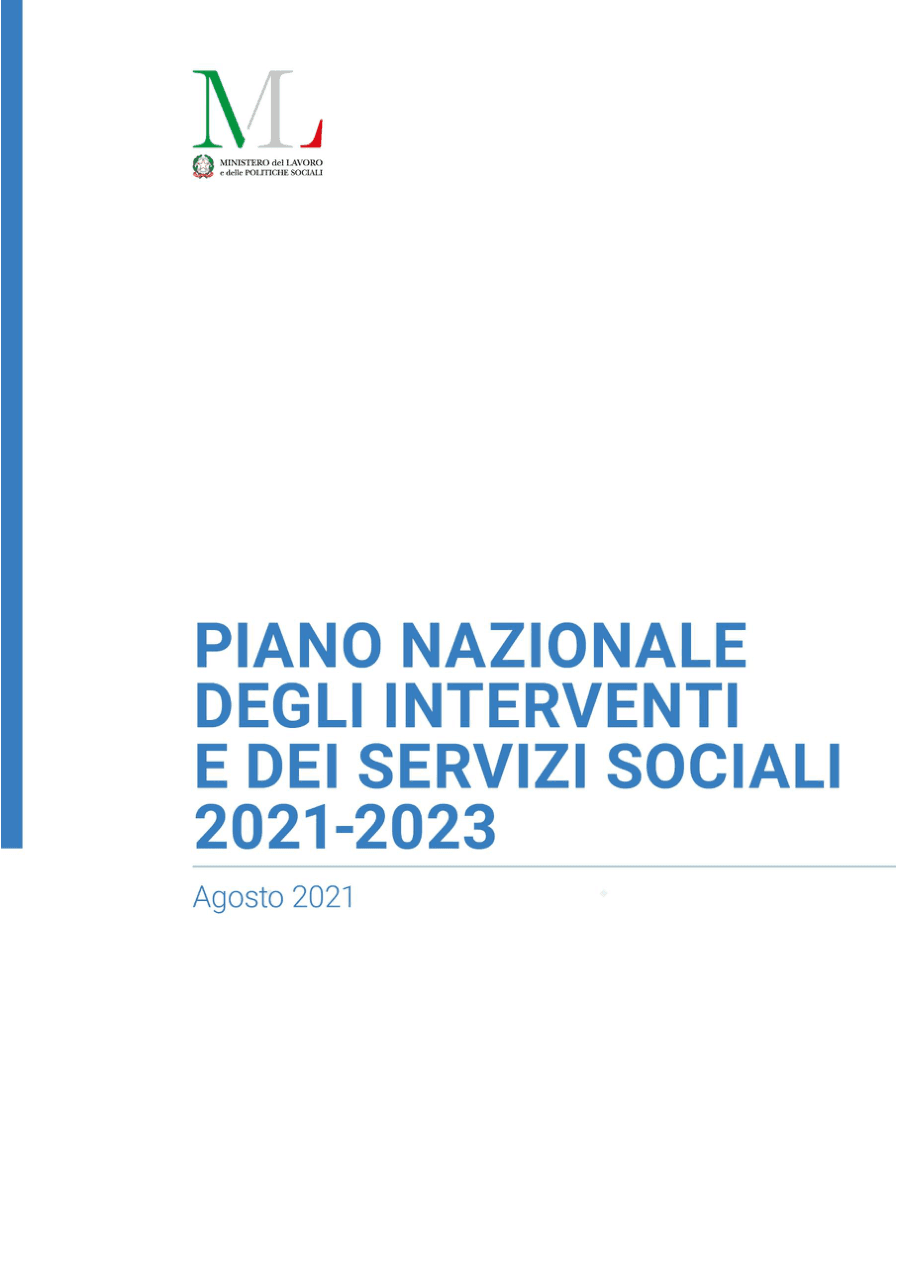 Piano Nazionale degli Interventi e dei Servizi Sociali 2021-2023