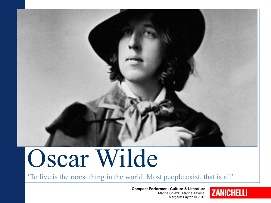 Copertina Oscar Wilde - Life and Works