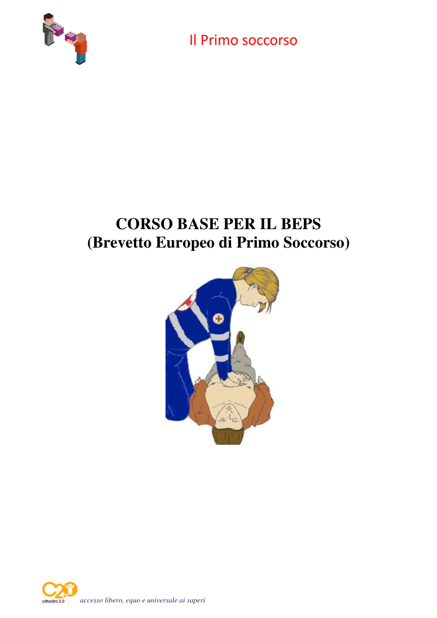 Corso Base BEPS: Fondamenti di Primo Soccorso