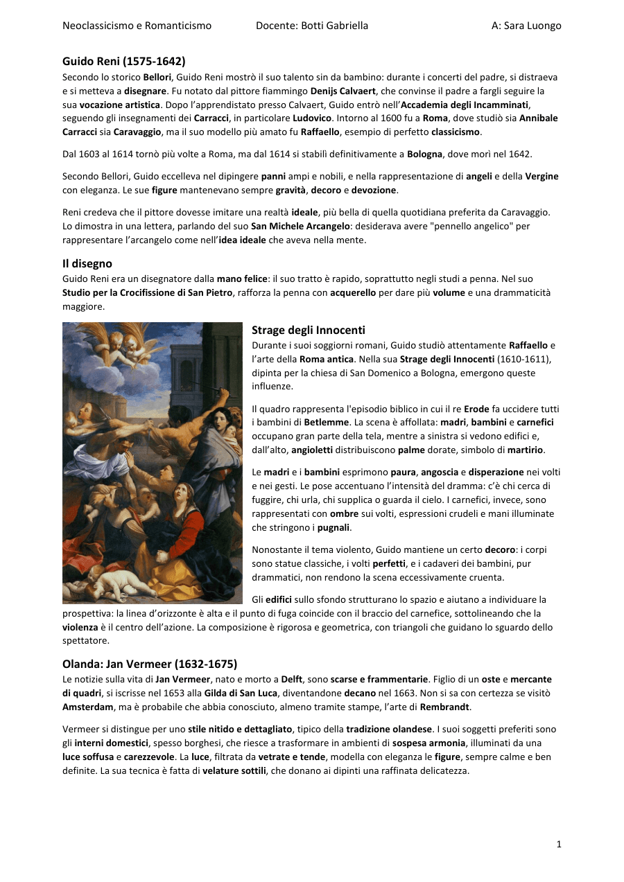 Copertina Neoclassicismo e Romanticismo