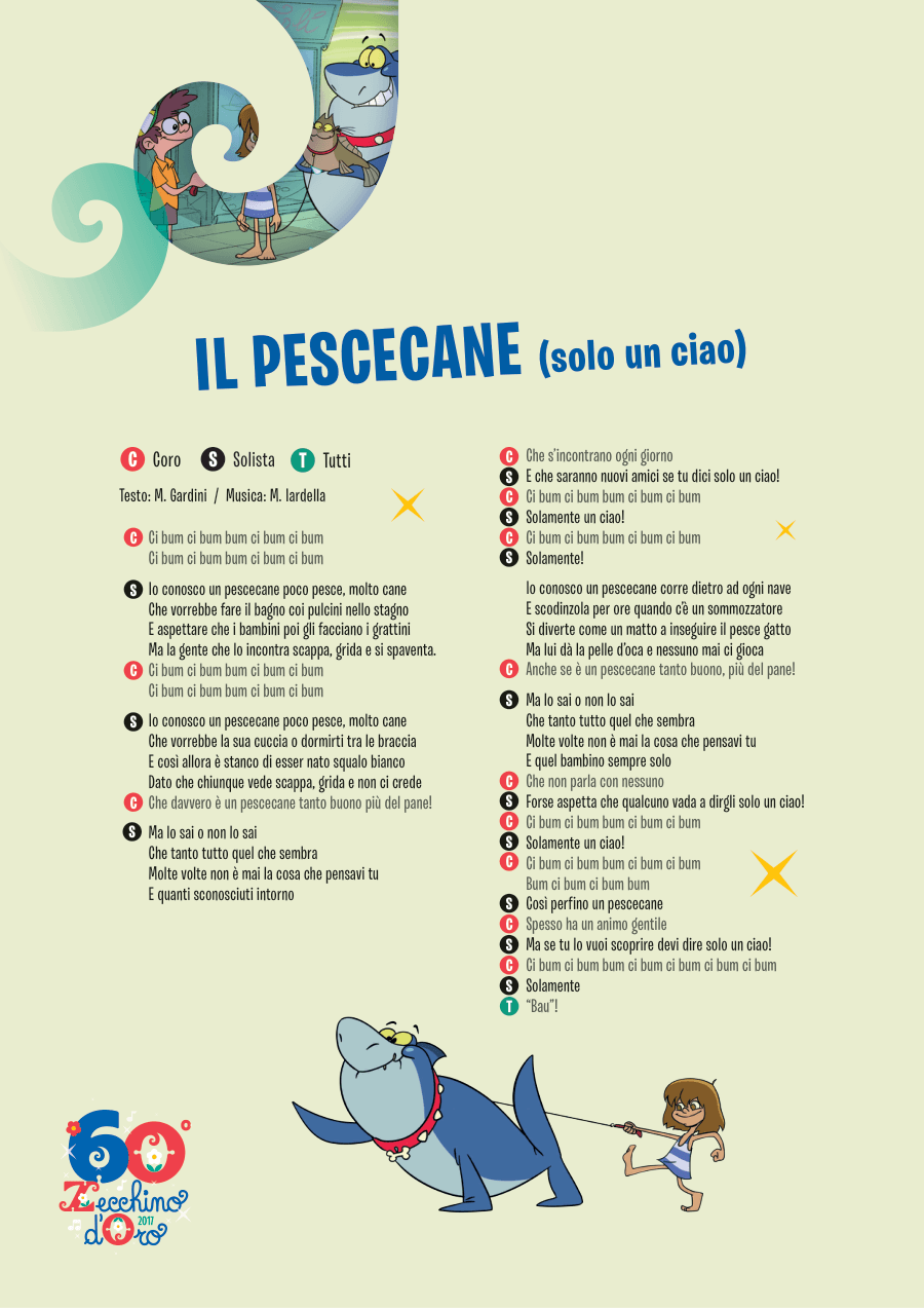 Il Pescecane: un ciao e l'importanza dell'amicizia