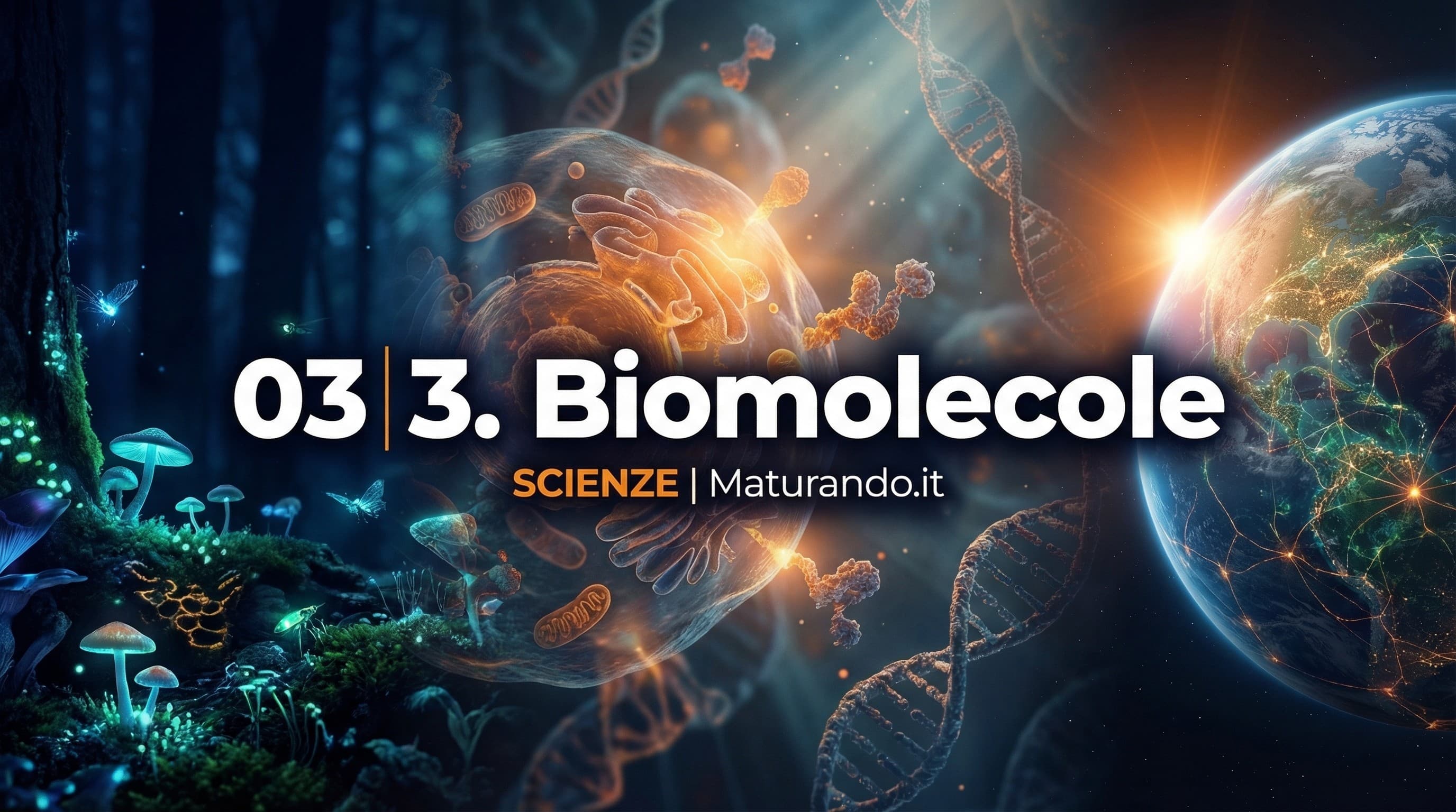 03 3. Biomolecole riassunto: le 4 famiglie che salvano la tua maturità