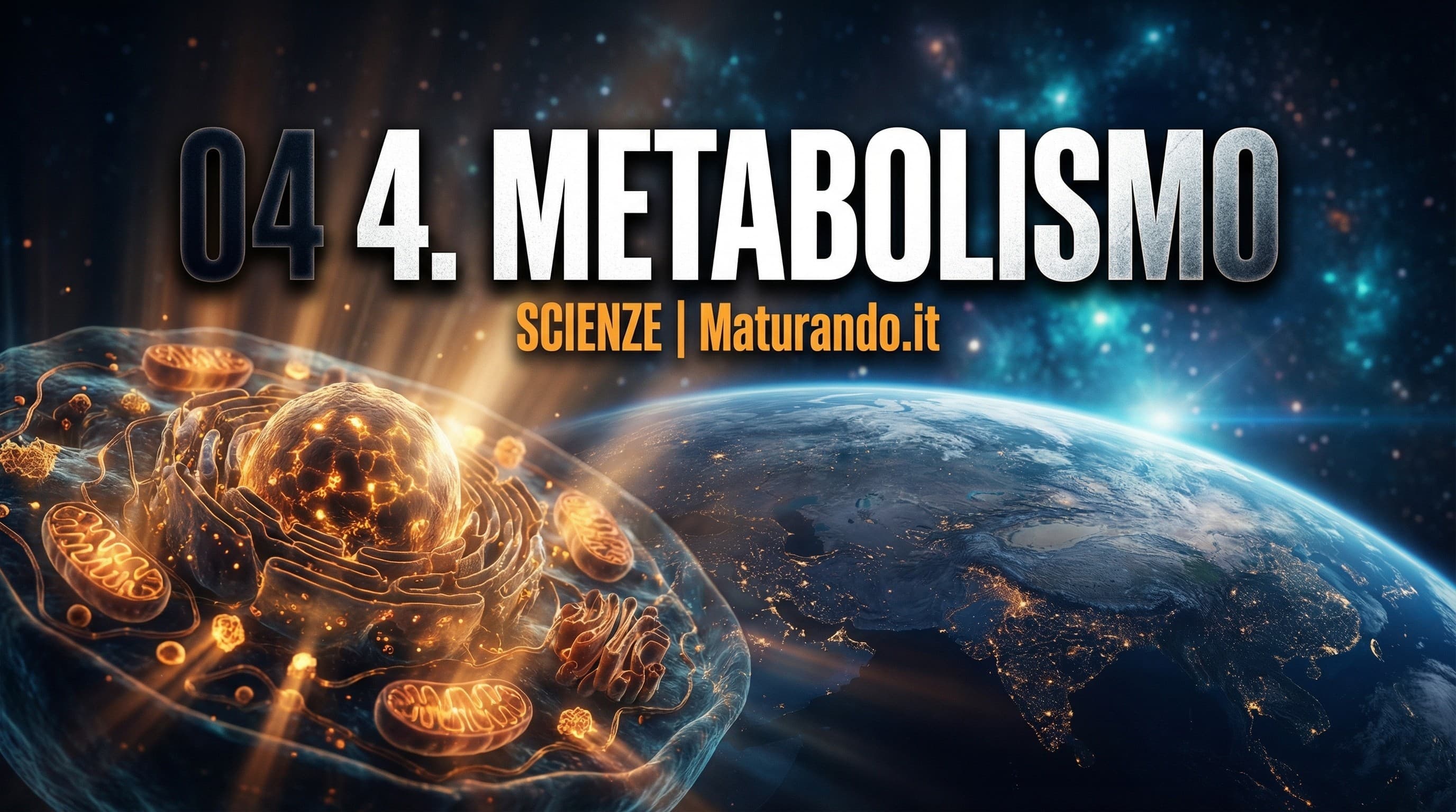 04 4. Metabolismo riassunto maturità: guida completa ai processi energetici cellulari