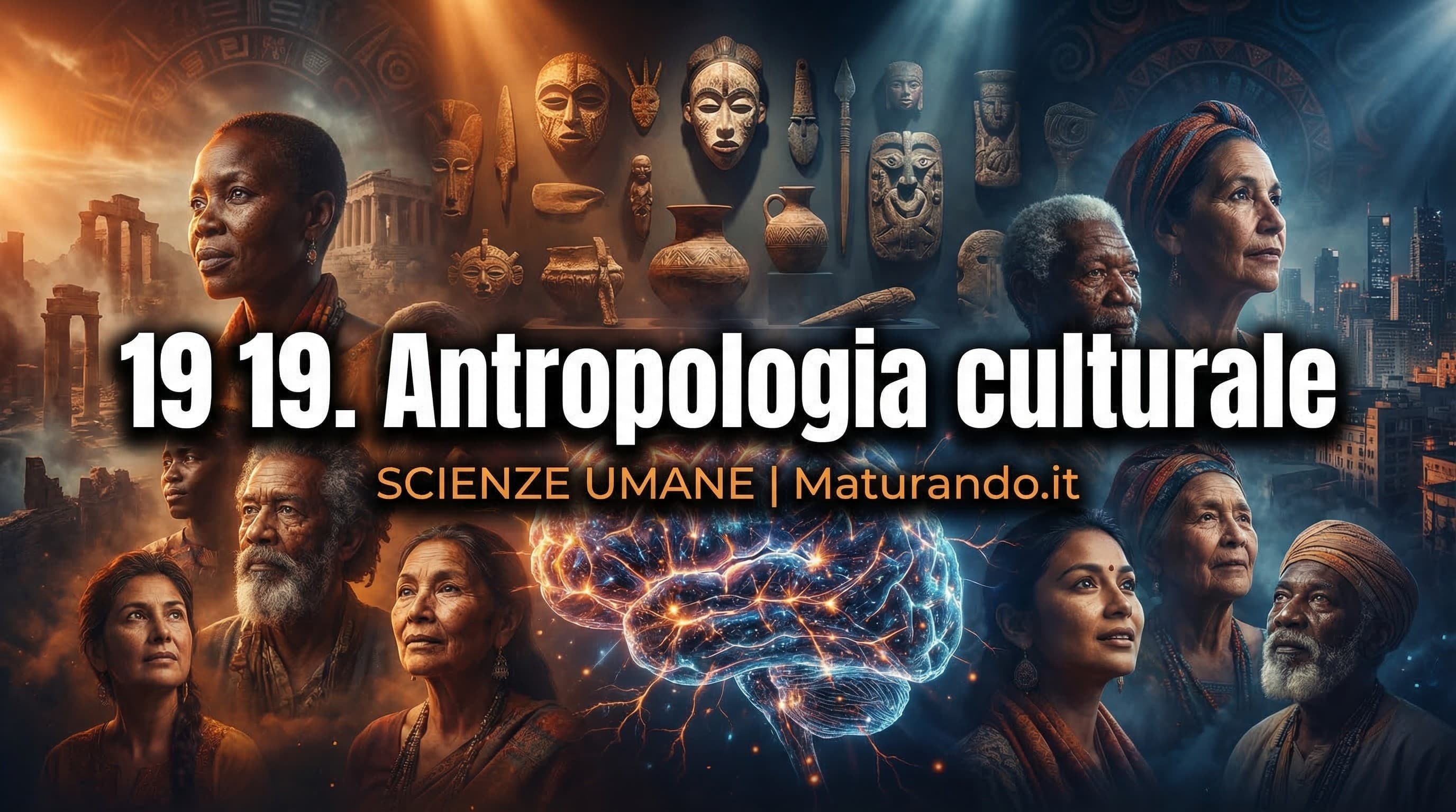 19 19. Antropologia culturale: il riassunto che ti salva all'orale (e che il prof non ti racconta)