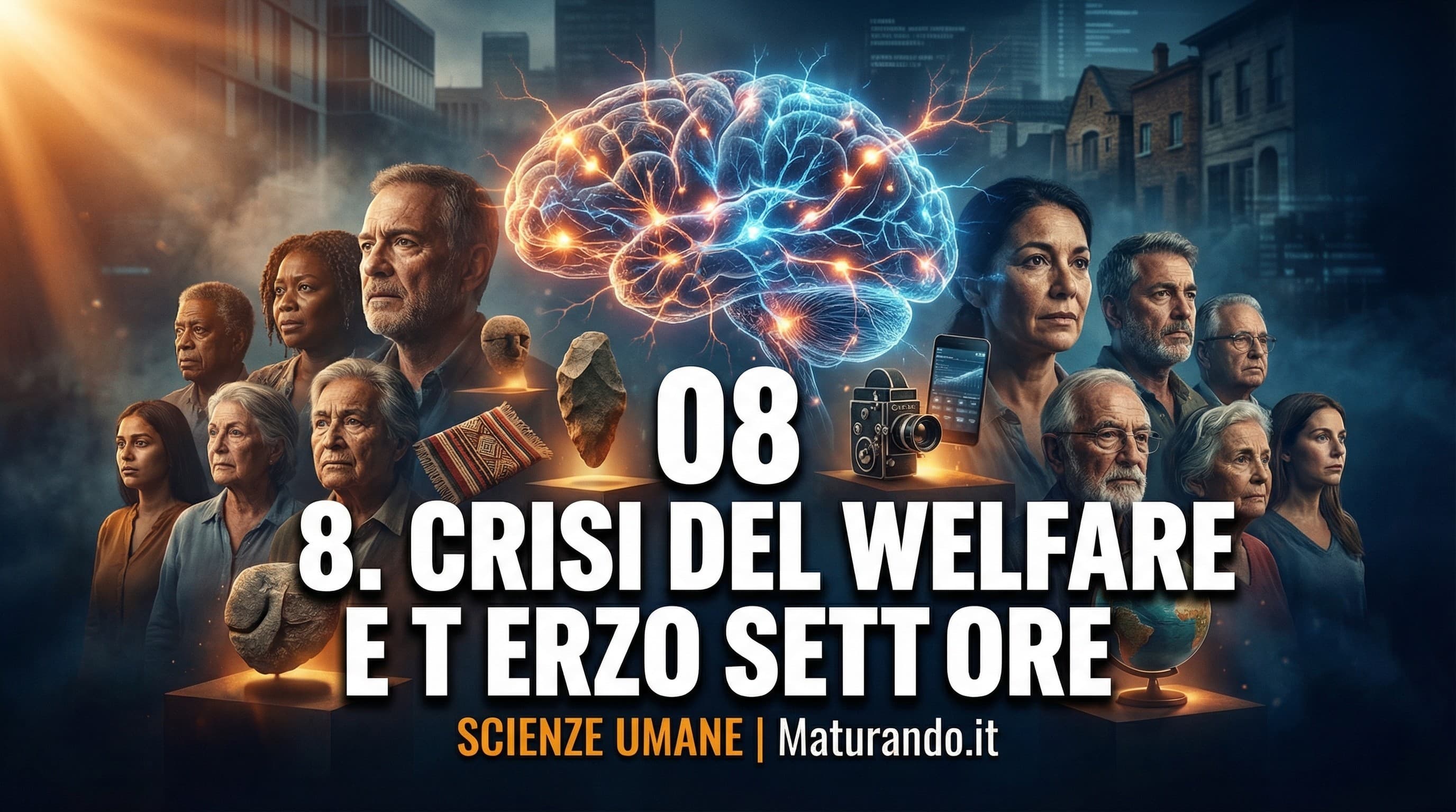 Crisi del Welfare e Terzo Settore: la guida che ti salva all'orale (con date e leggi)