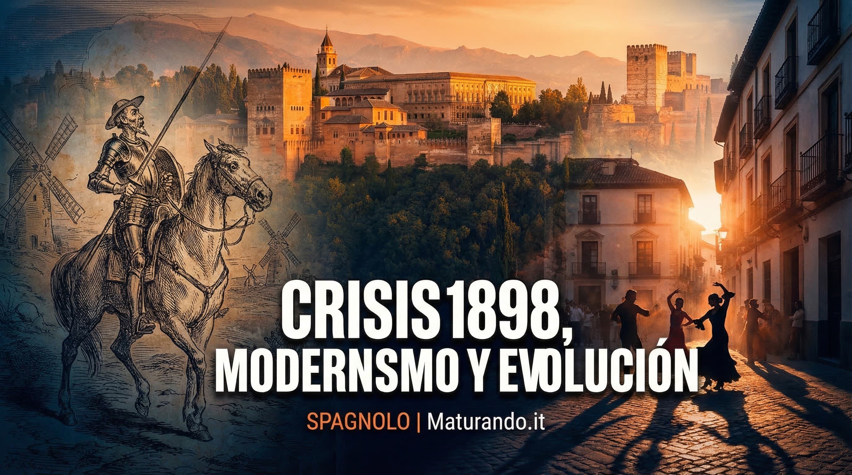 Crisis 1898, Modernismo y Evolución: la Spagna che cambia (e il trucco per non confonderli all'orale)