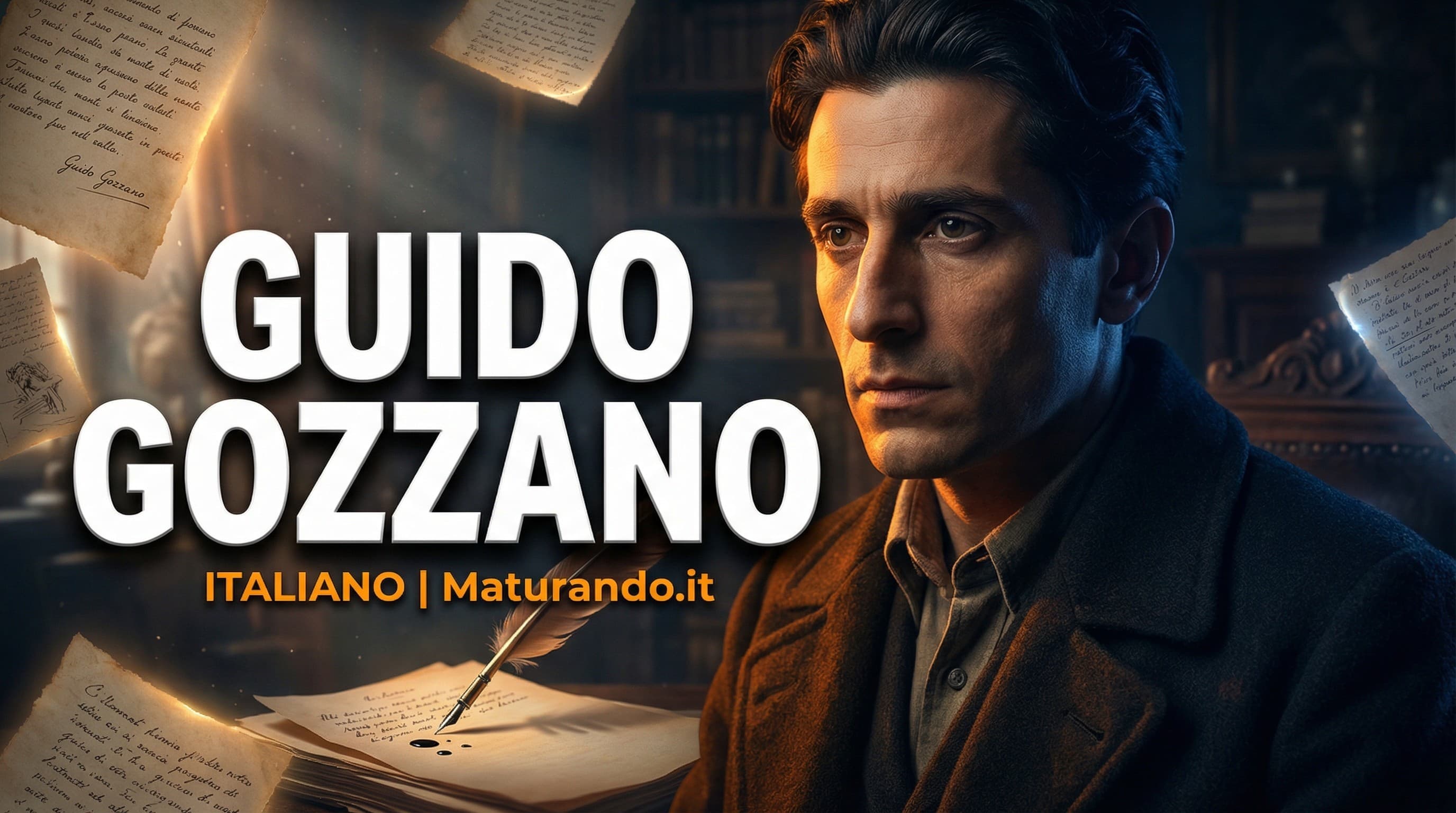 Guido Gozzano: l'ironia che nasconde il dolore — riassunto maturità