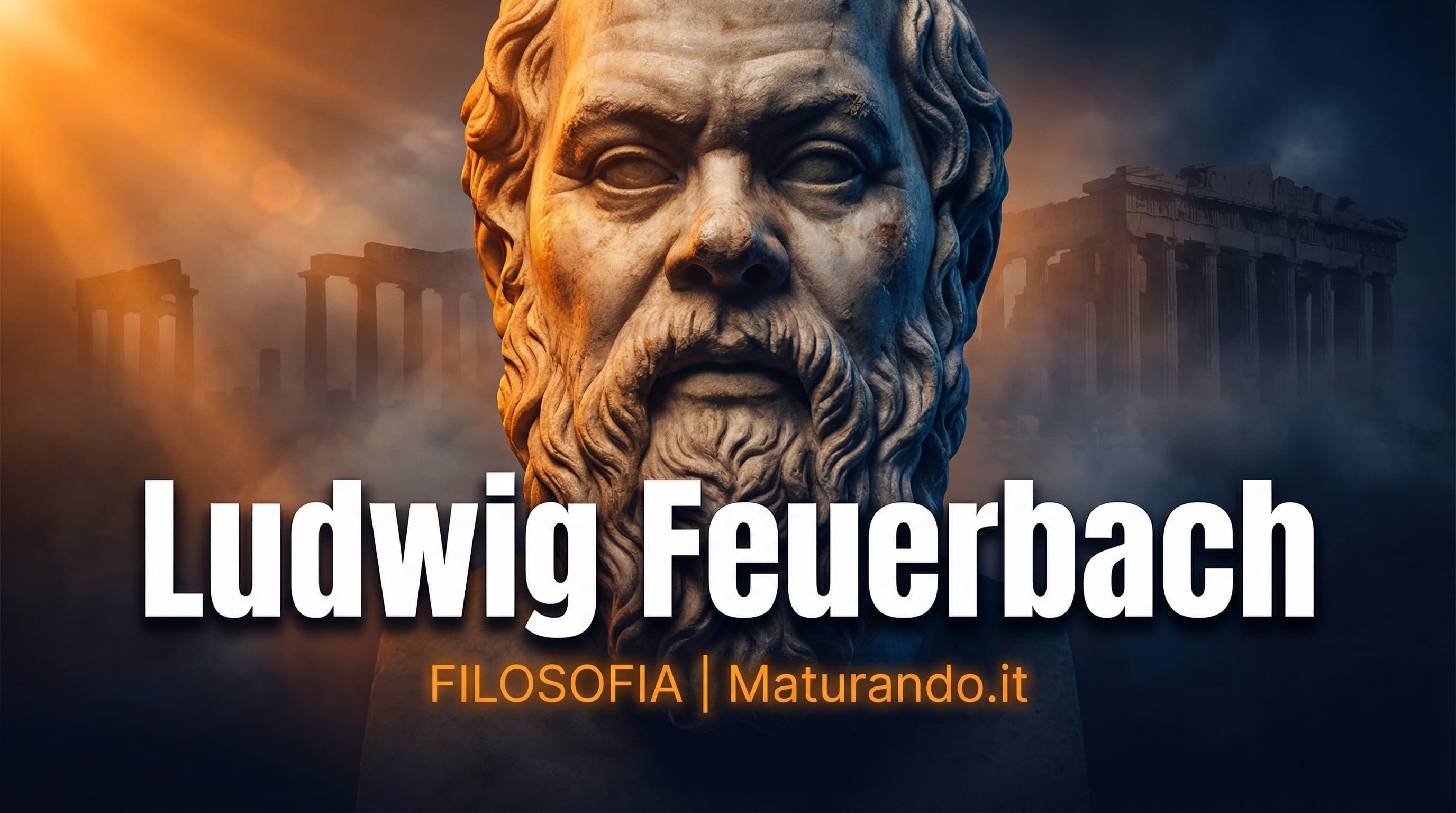 Feuerbach: perché Dio è solo una proiezione umana (riassunto maturità)