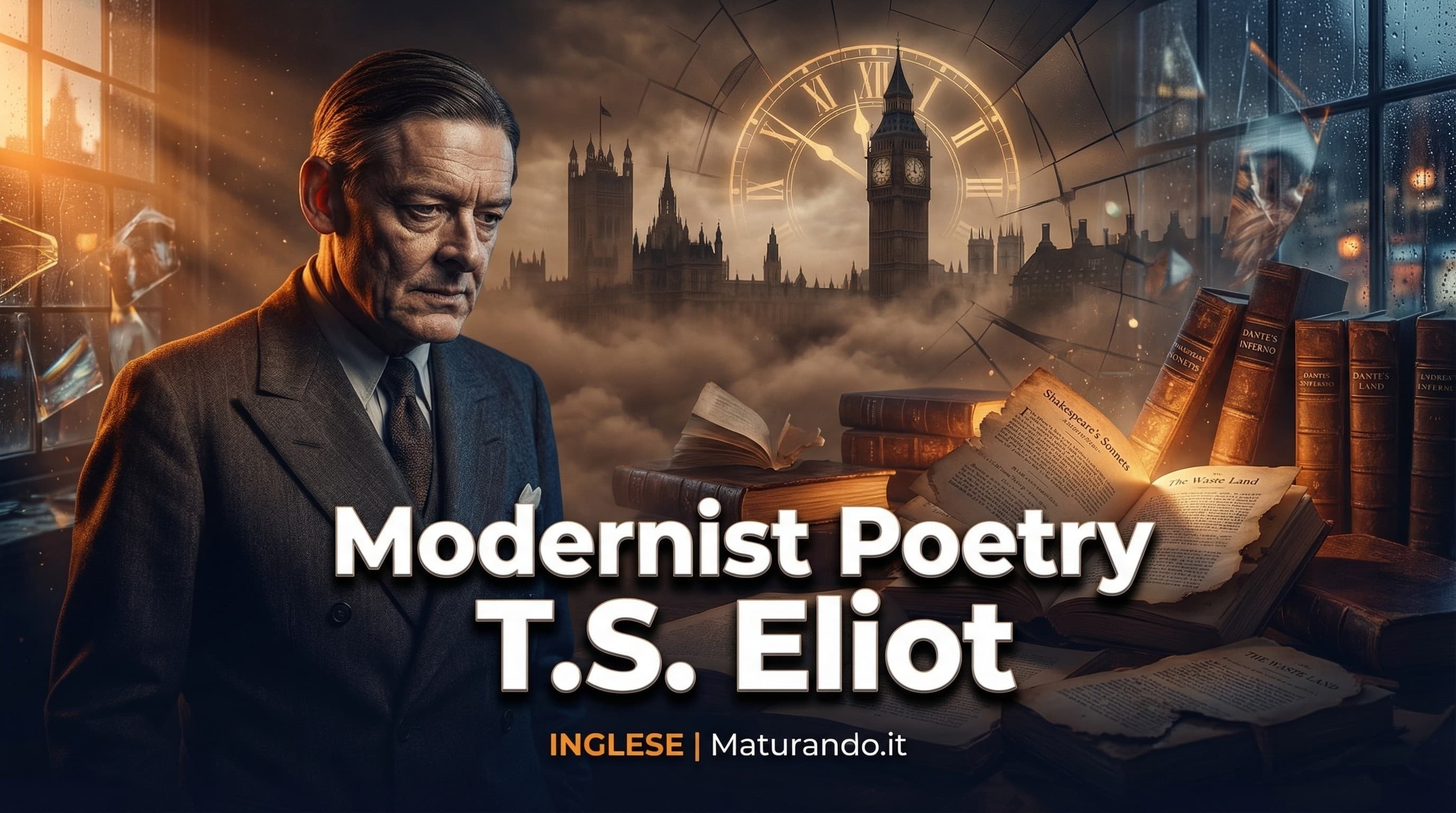 T.S. Eliot e la Modernist Poetry: la guida che ti salva all'orale (trucchi inclusi)