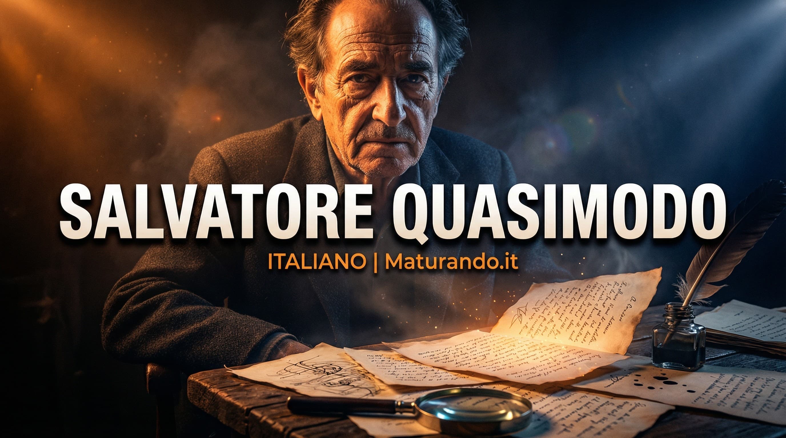 Salvatore Quasimodo riassunto maturità: il trucco per capire l'Ermetismo (e brillare all'orale)
