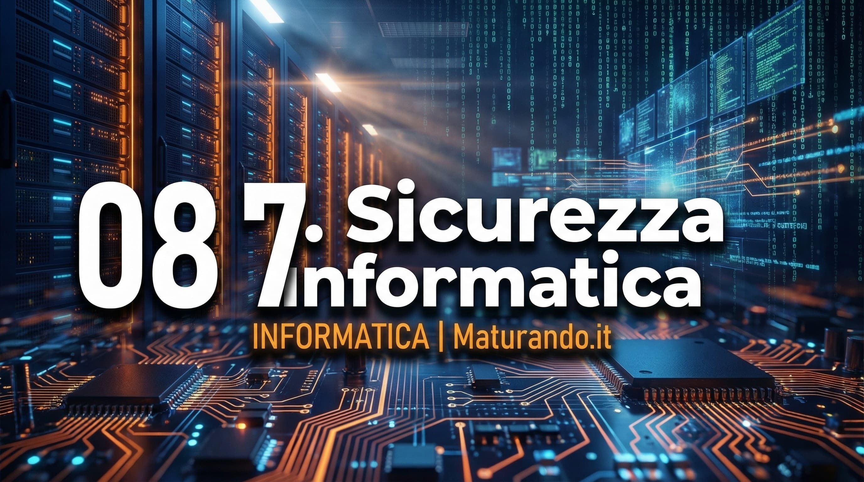 Sicurezza informatica: il sistema di difesa che nessuno ti spiega (e che ti serve all'orale)