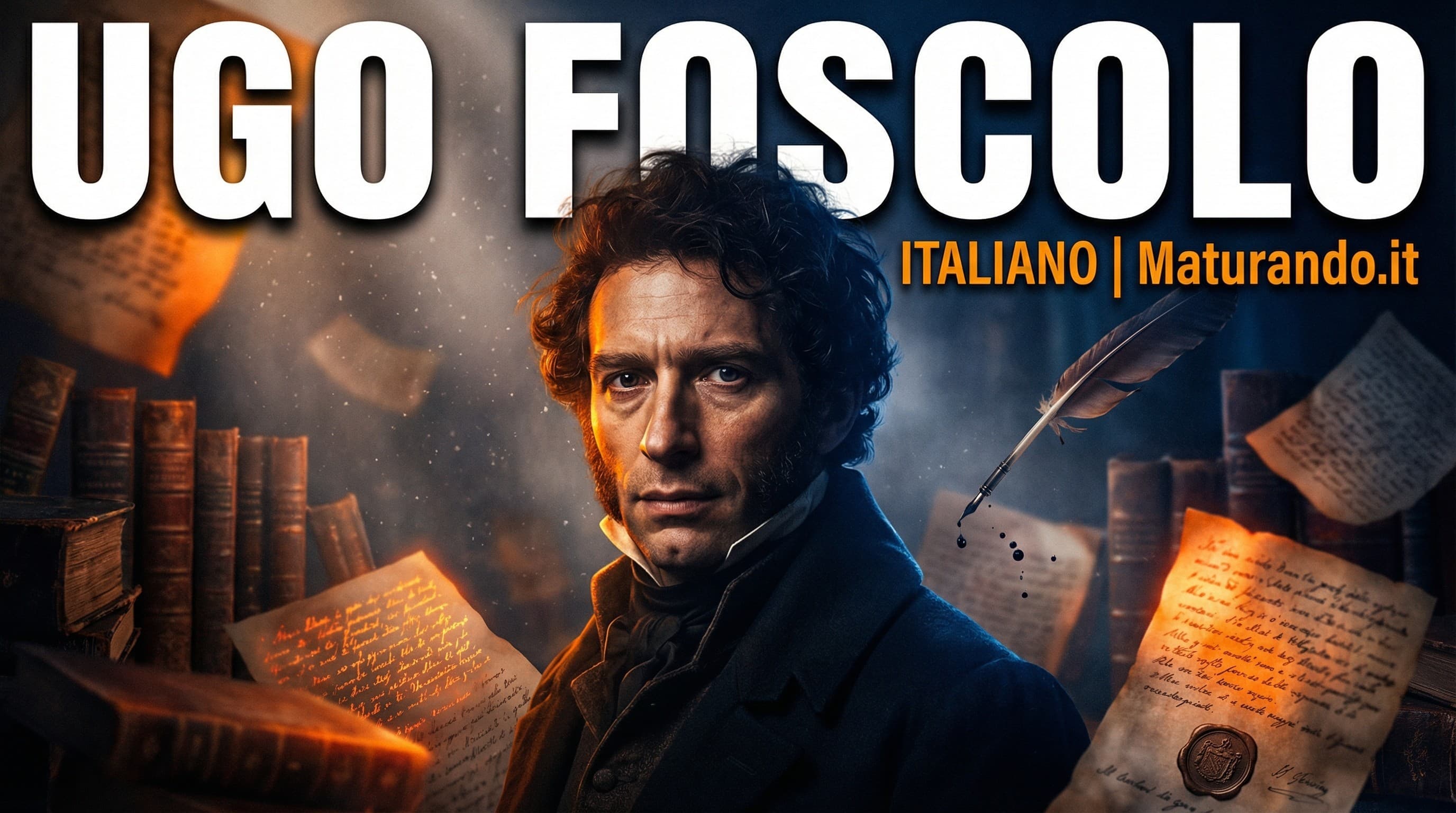 Ugo Foscolo riassunto maturità: il poeta che morì due volte (prima in Italia, poi a Londra)
