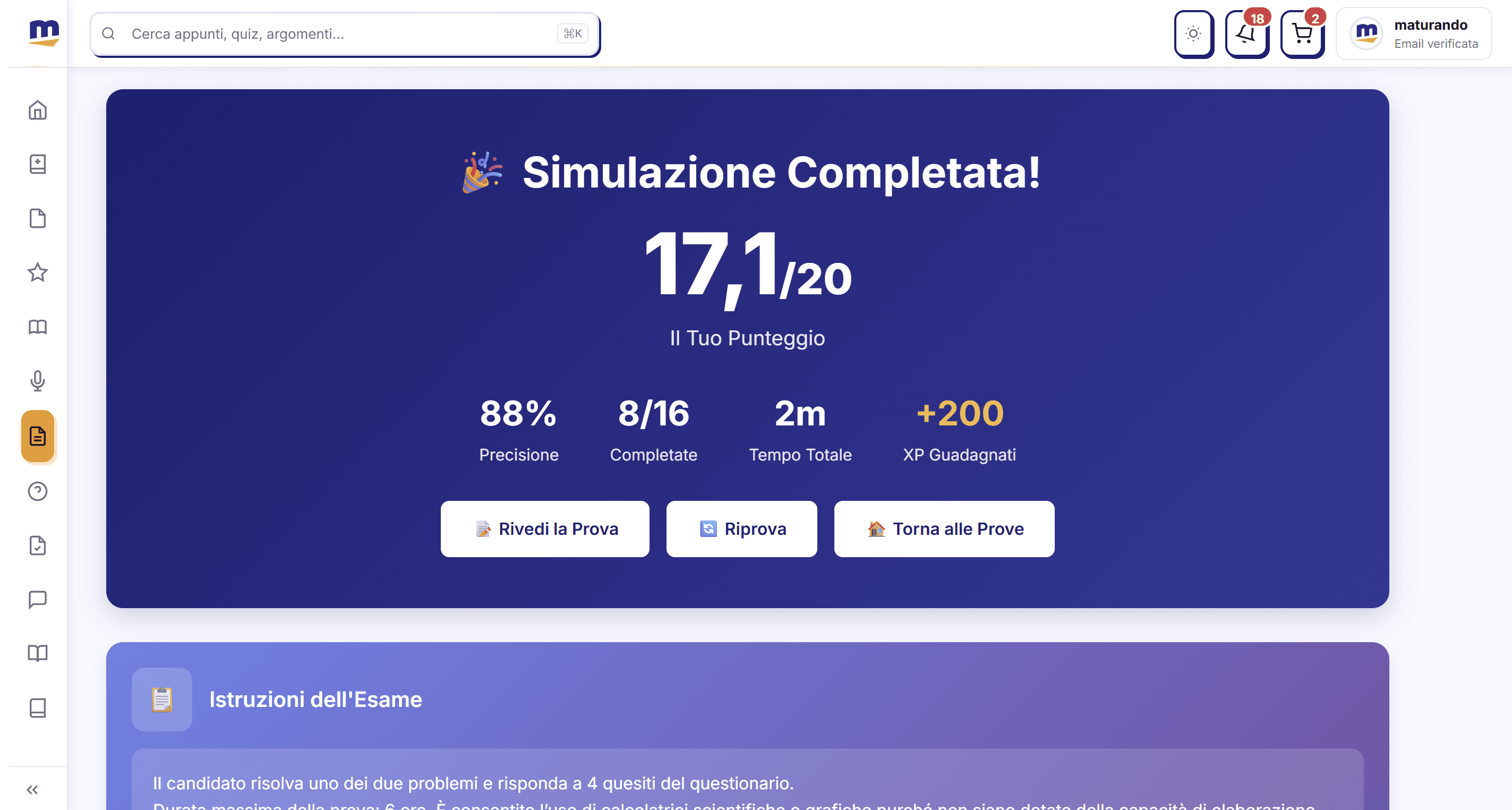 Simulazione Prove Scritte