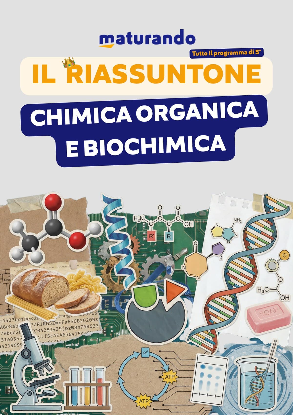 Copertina del Riassuntone di Chimica Organica e Biochimica