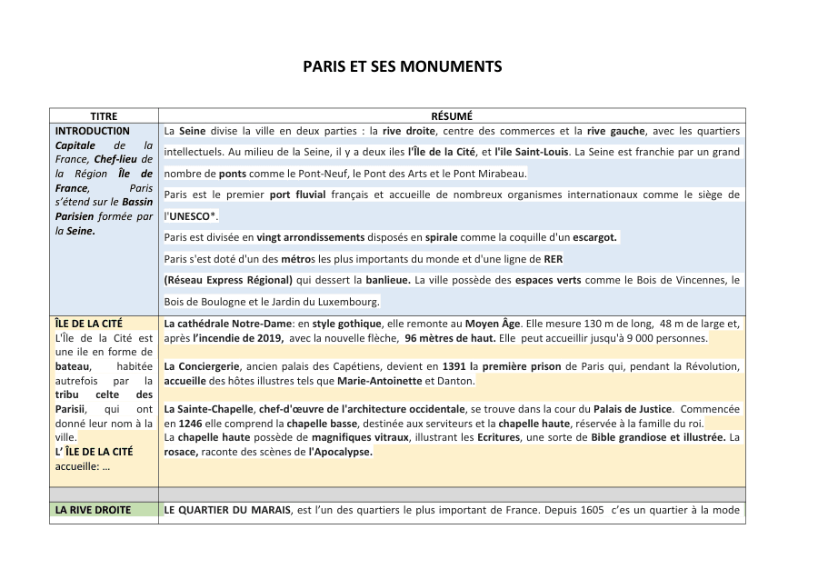 Copertina Parigi e i suoi monumenti