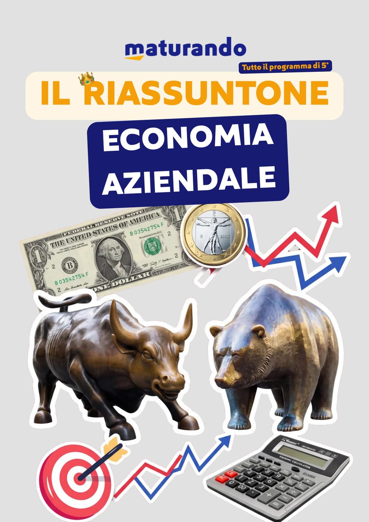 Copertina del Riassuntone di Economia Aziendale