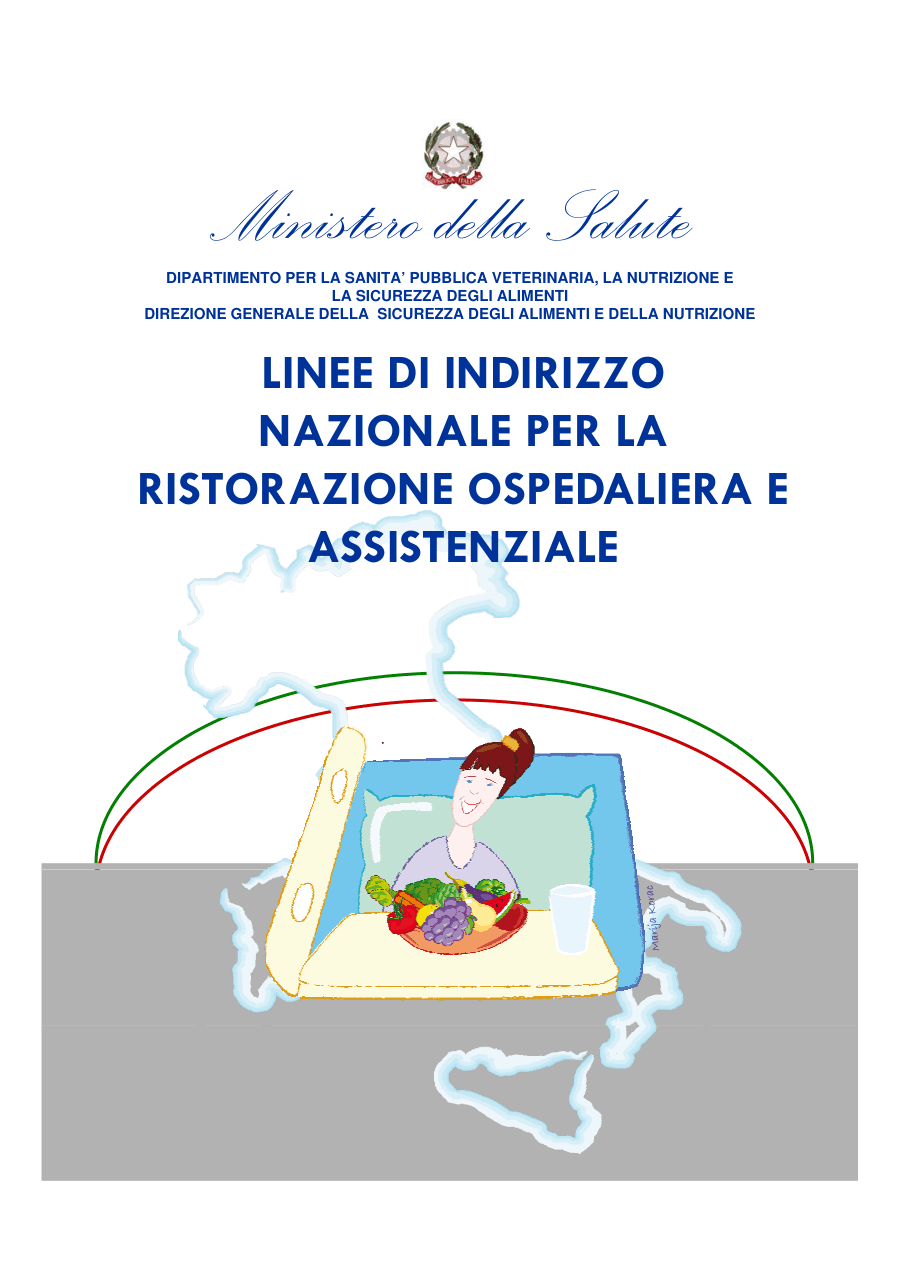 Linee di indirizzo per la ristorazione ospedaliera