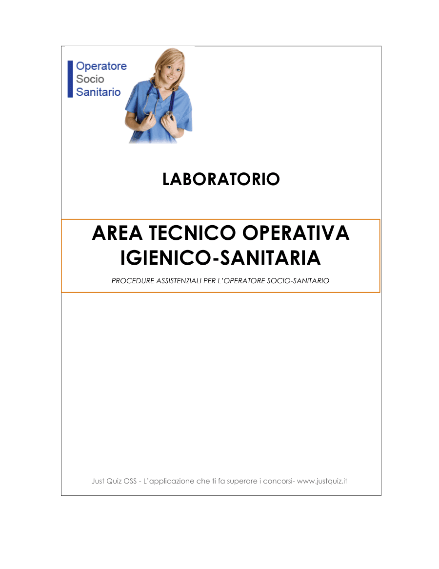 Procedure Assistenziali e Lavaggio delle Mani per OSS