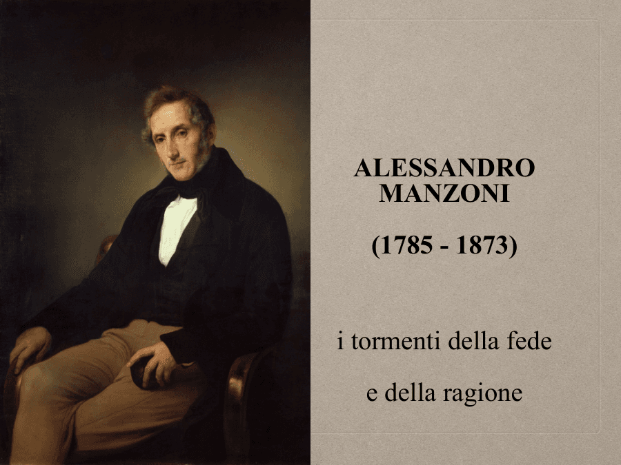 Copertina Alessandro Manzoni: vita e poetica