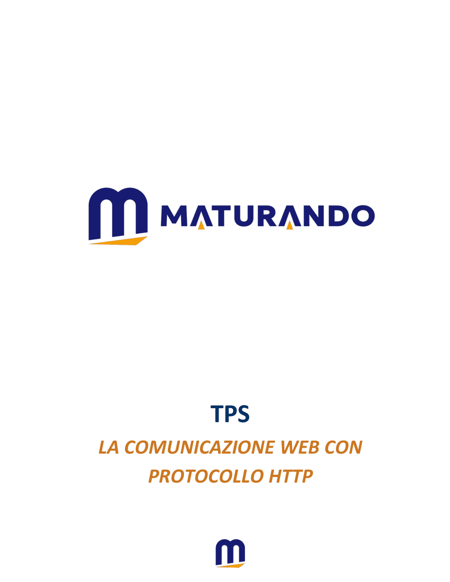 Copertina Comunicazione Web e Protocollo HTTP