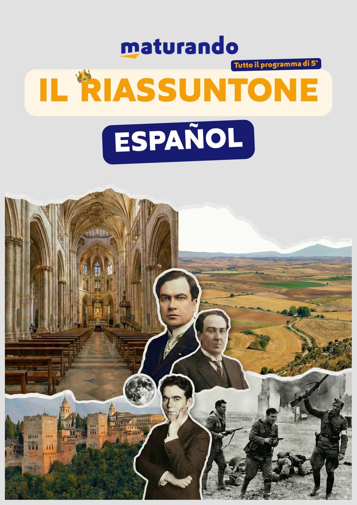 Copertina del Riassuntone di Spagnolo