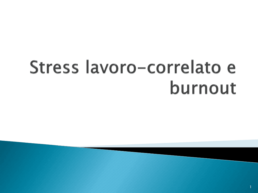 Copertina Stress e Burnout: Definizioni e Risposte Organiche