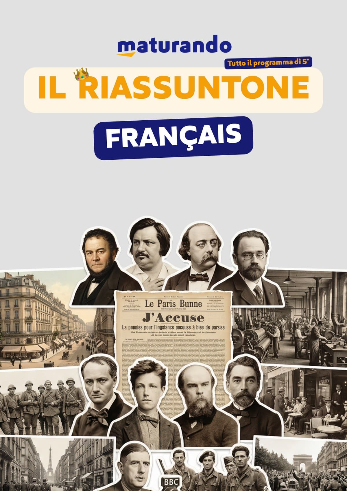 Copertina del Riassuntone di Francese