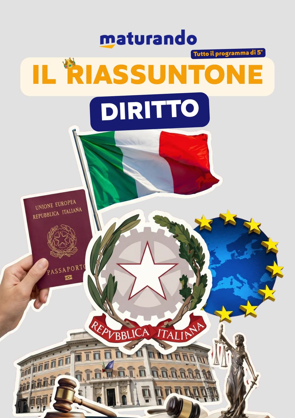 Copertina del Riassuntone di Diritto