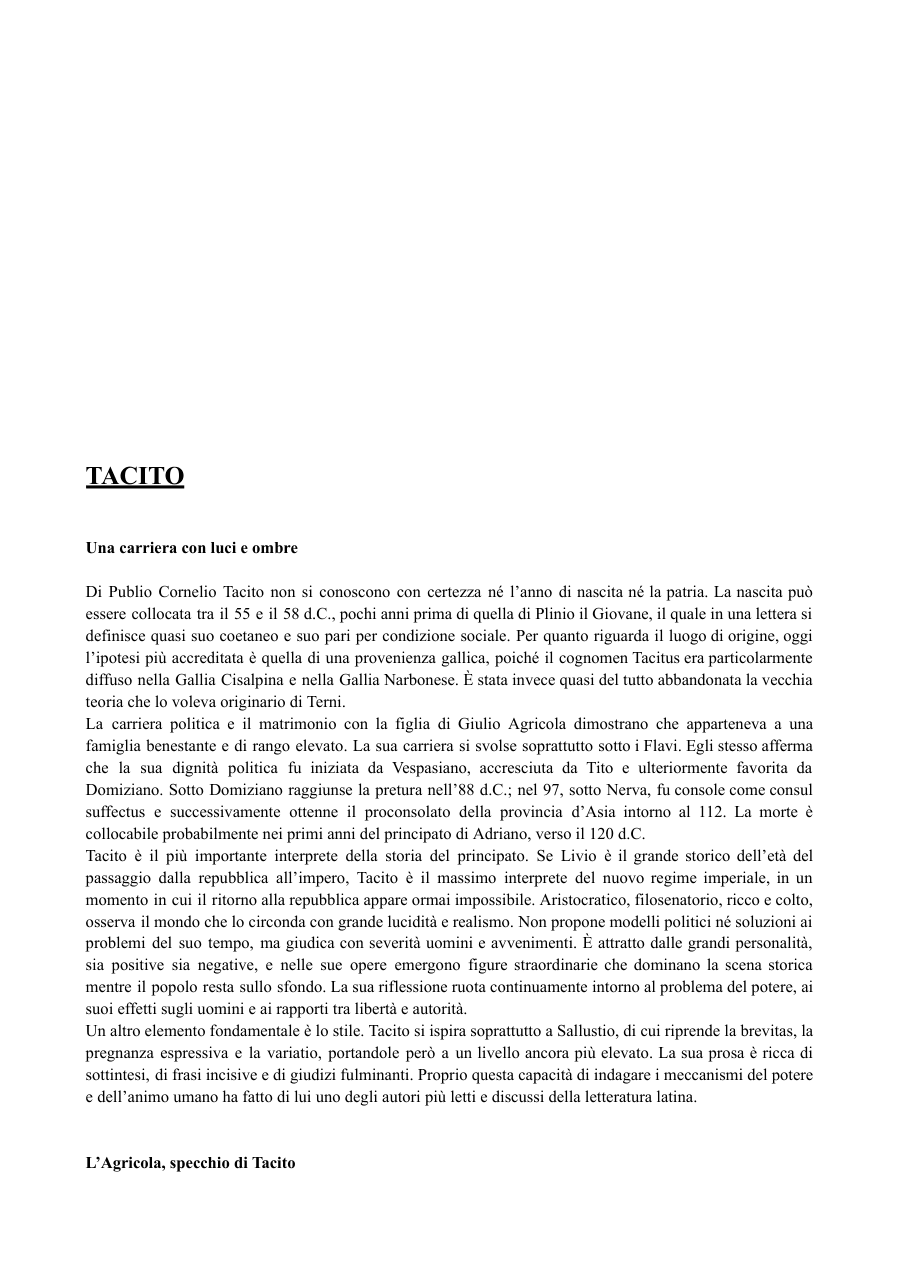 Copertina Plinio il Giovane e Tacito