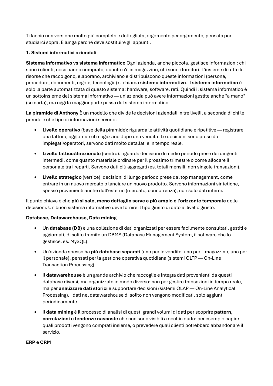 Copertina Sistemi informativi e reti