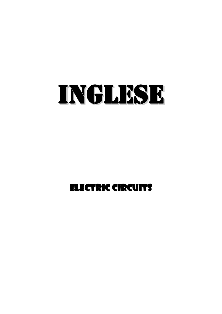 Copertina Electric Circuits
