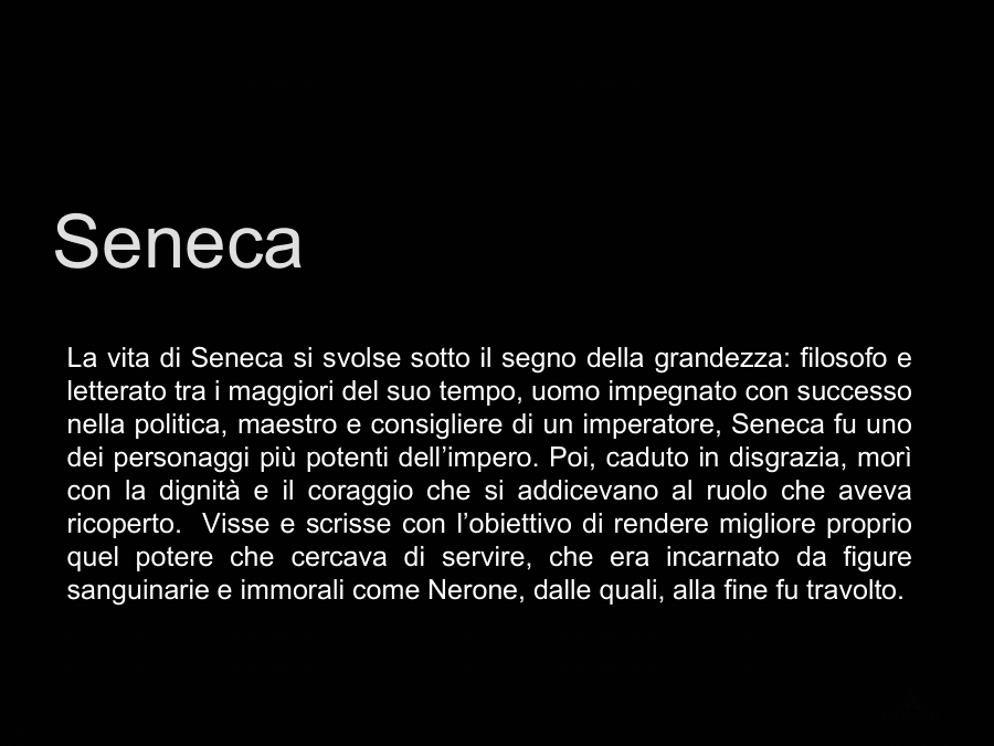 Copertina Seneca: vita e opere