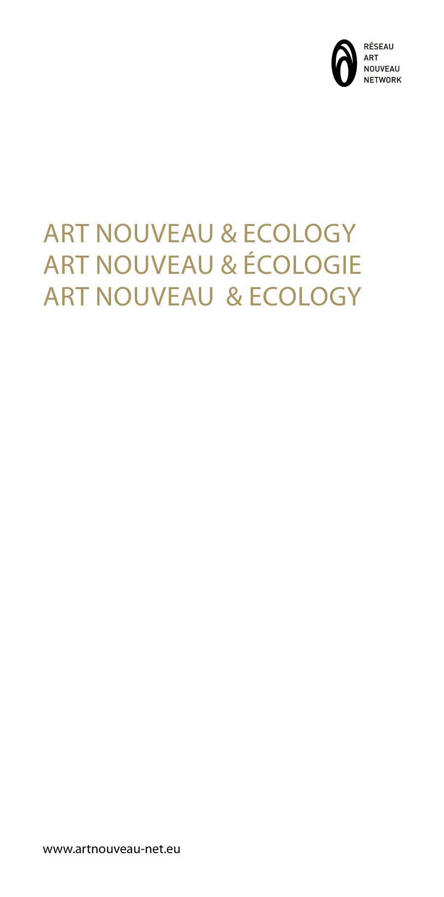 Copertina Art Nouveau & écologie