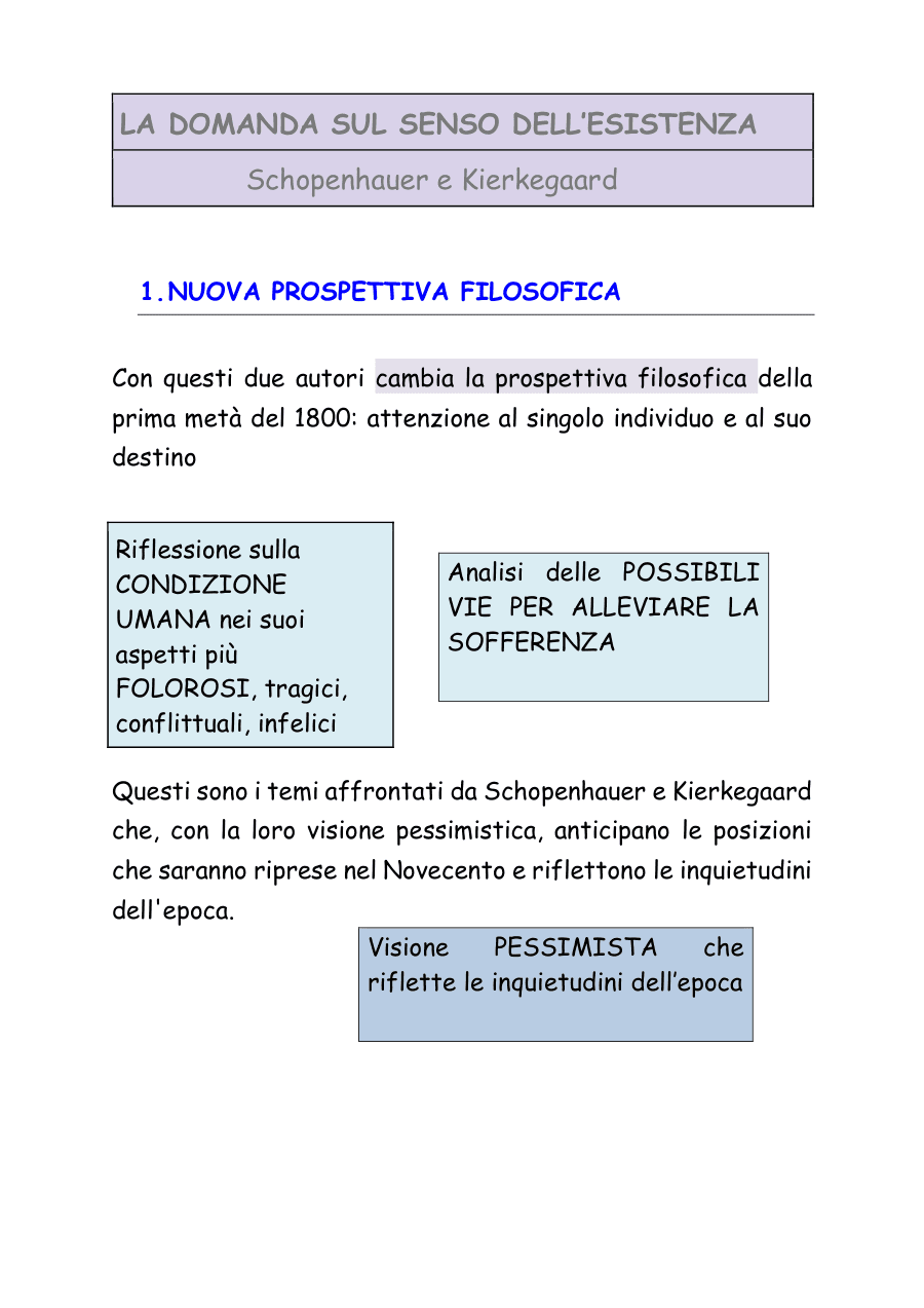Copertina Schopenhauer e Kierkegaard: nuova filosofia