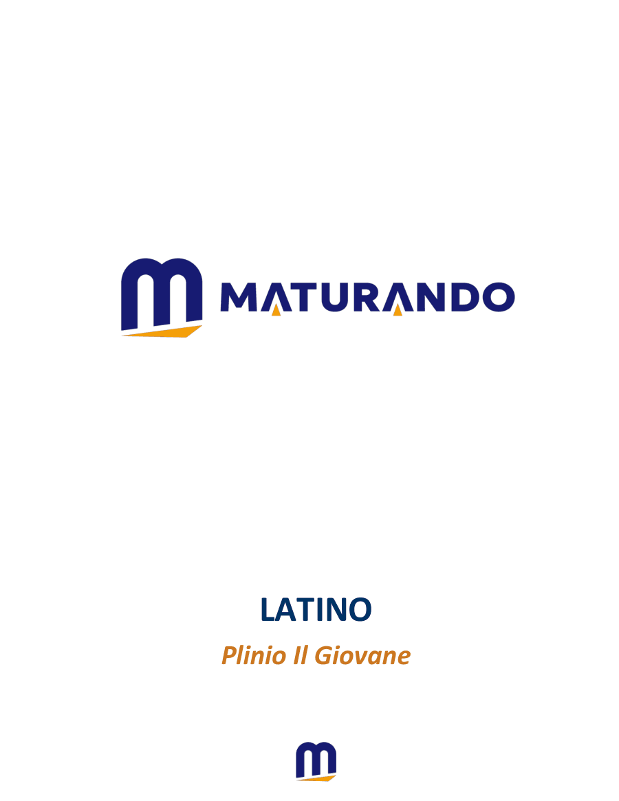 Copertina Plinio il Giovane: Vita e Opere