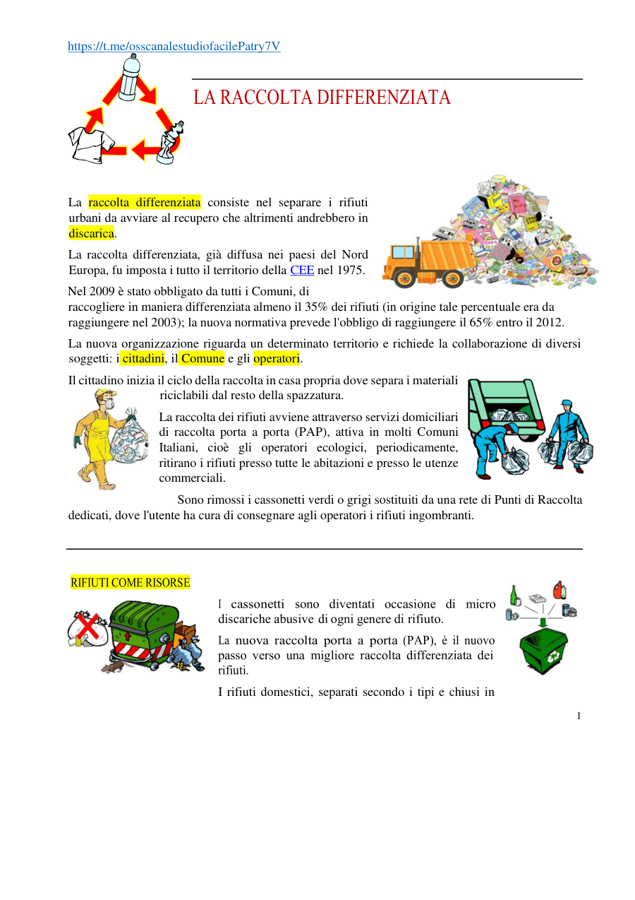 Raccolta Differenziata: Normative e Pratiche